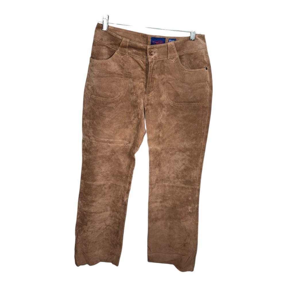 Roper Brown Suede Pants‎